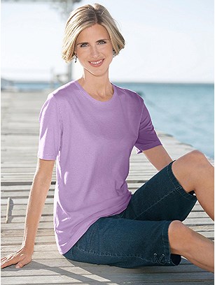 Classic Round Neck Top product image (248283.LI.1.1_WithBackground)