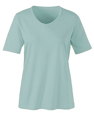 Classic V-Neck Top product image (248687.MT.2.24_WithBackground)