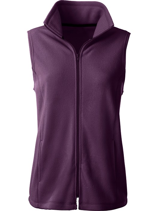 creation l Grape Cozy Fleece Vest