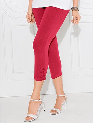 Ruched Detail Leggings product image (261414.RD.1.1_WithBackground)