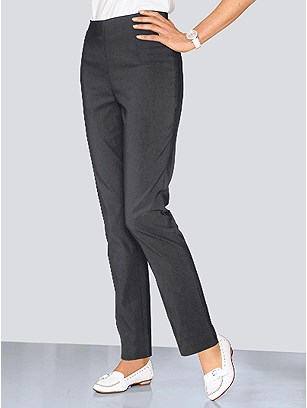 Stretch Elastic Waistband Pants product image (282916.CHAR.5.1_WithBackground)