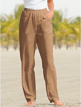 Elastic Waistband Pants product image (287232.CA.1.13_WithBackground)
