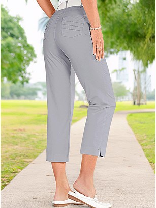 Pocket Detail Capri Pants product image (287270.LG.25S)