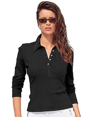 Long Sleeve Polo Top product image (287382.BK.1.3_WithBackground)