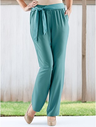 Tie Waist Pants product image (295988.TQ.11S)