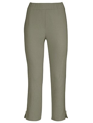 Side Zip Detail Capri Pants product image (296289.KH.1.1_WithBackground)
