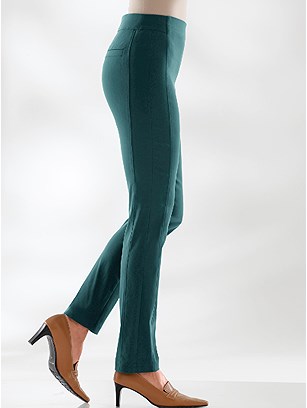 Wide Elastic Waistband Pants product image (303062.FG.2.1_WithBackground)