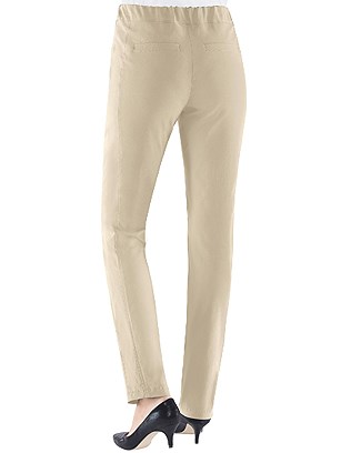 Wide Elastic Waistband Pants product image (303062.SA.1.1_WithBackground)
