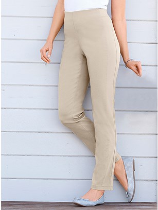 Wide Elastic Waistband Pants product image (303062.SA.1.583_WithBackground)