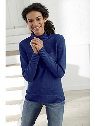 Ribbed Turtleneck Sweater product image (309549.RY.2.9_Raw)