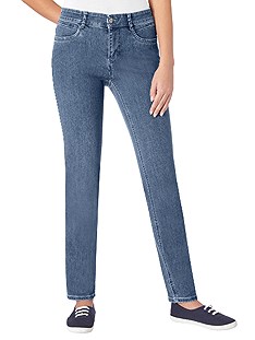 Narrow Fit Stretch Jeans product image (314439.DEBL.1.1_WithBackground)