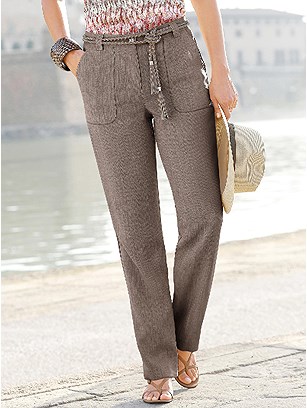Elastic Waistband Dress Pants product image (317276.TP.4.1_WithBackground)