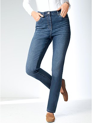 Narrow Cut Jeans product image (324795.DKBL.1.68_WithBackground)