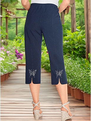 Butterfly Applique Capri Pants product image (330378.NV.31S)