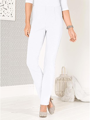 Stretch Slip On Pants product image (336568.WH.2.1_WithBackground)