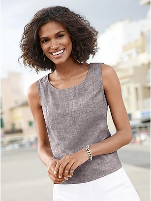 Casual Sleeveless Blouse product image (349416.TP.1.4_WithBackground)