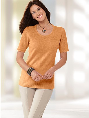 Short Sleeve Knit Sweater product image (353392.AP.1.1_WithBackground)