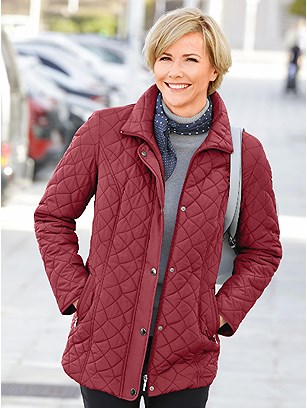 Quilted Pattern Jacket product image (355976.RD.2.1_WithBackground)