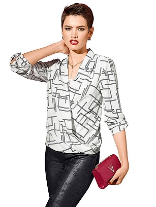 Wrap Look Blouse product image (357050-ECPR.001)