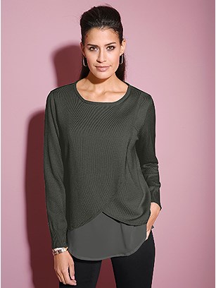 Double Layered Sweater product image (357352.BK.2.2_WithBackground)