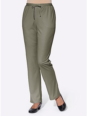 2-Pocket Elastic Waistband Pants product image (368292.KH.1.18_WithBackground)