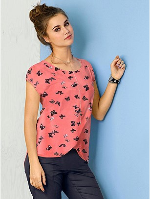 Short Sleeve Printed Top product image (370539.COPA.001S)