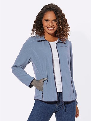 Fleece Zip Jacket product image (372461.LB.1.1_WithBackground)