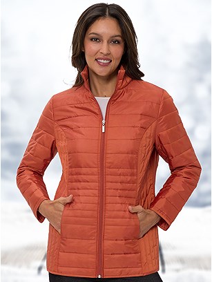 Quilted Panel Jacket product image (386497.RU.2S)