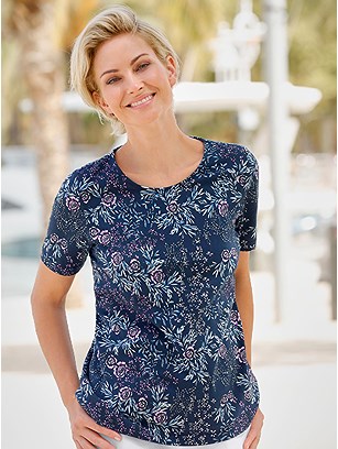 Floral Mix Tee product image (390458.NVMU.1.1_WithBackground)