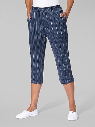 Stretch Waist Capri Pants product image (391504.NVDT.3.1_WithBackground)