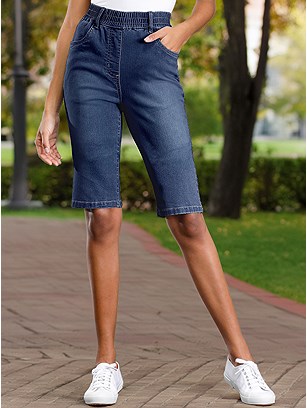Denim Bermuda Shorts product image (395298.BLUS.18S)