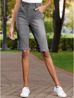Denim Bermuda Shorts product image (395298.GYDE.81S)