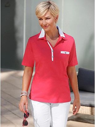Double Collar Polo Top product image (398182.CO.1.1_WithBackground)