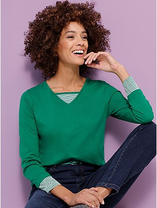 Stripe Detail Shirt product image (408522.GR.11s)