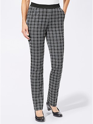 Classic Print Pants product image (410832.BKCK.4.9_WithBackground)