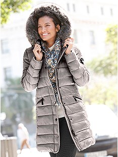 Faux-Fur Hood Quilted Jacket product image (412349.TP.1.1_WithBackground)