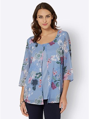 Layered Look Floral Blouse product image (417595.LBMU.3.1_WithBackground)