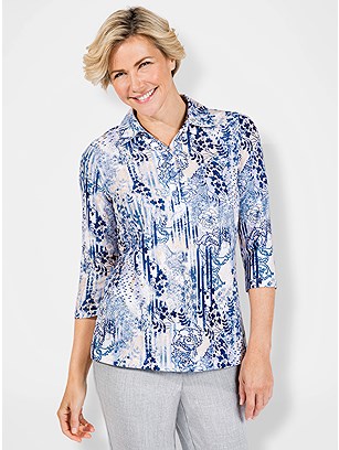 Printed Polo Shirt product image (417714.LBPR.1.1_WithBackground)