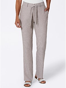 Striped Linen Pants product image (424367.BEST.3.1_WithBackground)