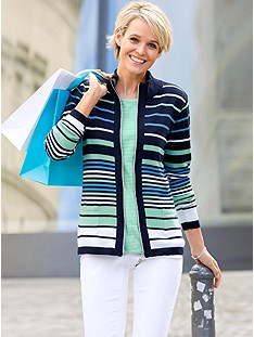 Striped Zip Cardigan product image (424920.MSTR.1.1_WithBackground)