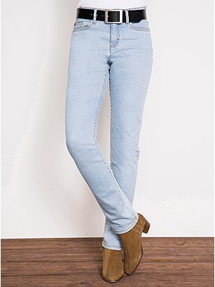 5 Pocket Slim Cut Jeans product image (427563.BLUS.1.1_WithBackground)