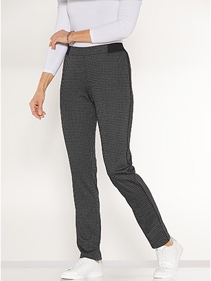 Side Piping Printed Pants product image (427941.BKPA.1.12_WithBackground)