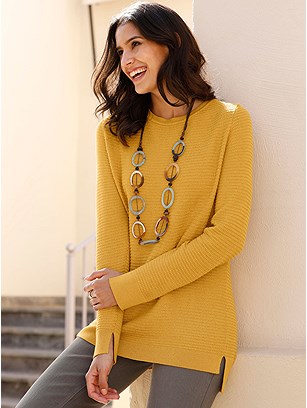 Soft Boat Neckline Sweater product image (428435.DKYL.1.P)