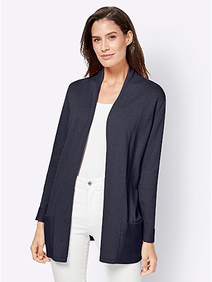 Open Long Cardigan product image (430529.NV.3.9_WithBackground)