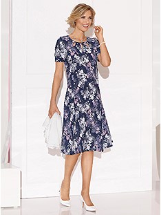 Floral Cutout Neckline Dress product image (438324.HYDR.1.8_WithBackground)