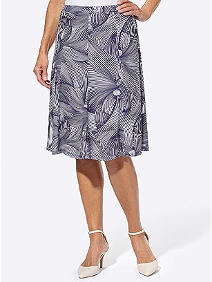 Graphic Mix Skirt product image (440364.BLPR.3.9_WithBackground)