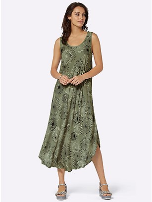 Flowy Floral Midi Dress product image (441100.KHPR.1.594_WithBackground)