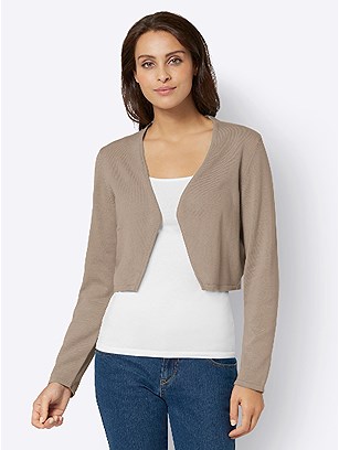 Cropped Open Bolero product image (441101.BE.1.11_WithBackground)