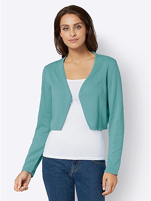 Cropped Open Bolero product image (441101.BL.1.11_WithBackground)