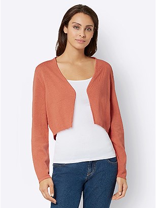 Cropped Open Bolero product image (441101.OR.1.11_WithBackground)